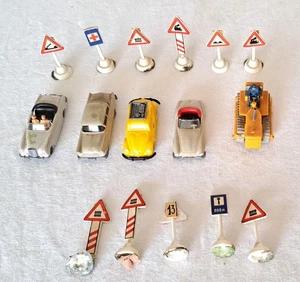 Auflösung:Nachlass.Altes Konvolut mit Modelleisenbahn Spur HO Zubehör-Wiking - Bild 1 von 6