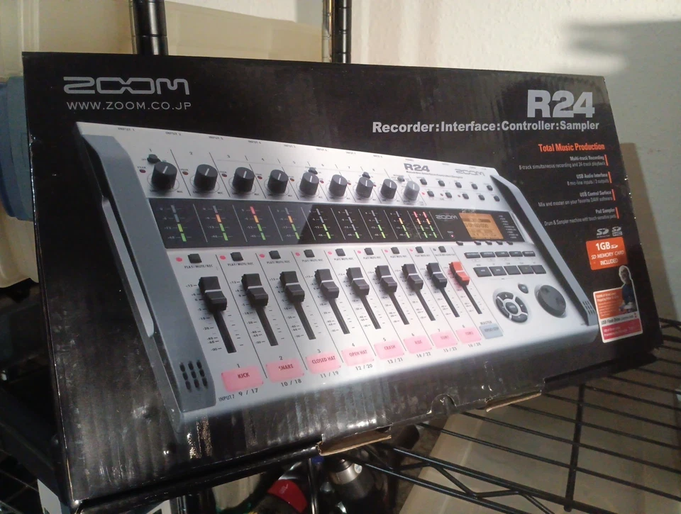 Zoom R24 (R-24) Digital Multitrack Recorder Multi-Track Interface  - Image 1 of 2