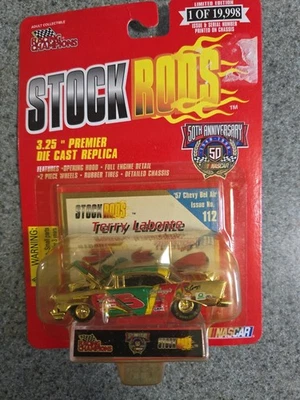 1998 Racing Champions Stock Rods Terry Labonte Gold Chrome 57 Chevy Bel Air #112 - Image 1 of 4