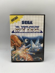 R-Type Sega Master System Game and Case
