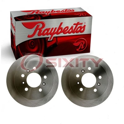 2 rotores de freno de disco traseros Raybestos R-Line para Buick Allure Hi 2008-2009 Foto 1 de 4