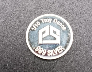Novelty 1/10oz Smiley Face Silver Round Coin - Picture 1 of 2