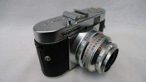 Cámara fotográfica Voigtlander Vito B vintage de 35 mm con color-Skopar 50 mm f1:3,5 b - Imagen 1 de 14