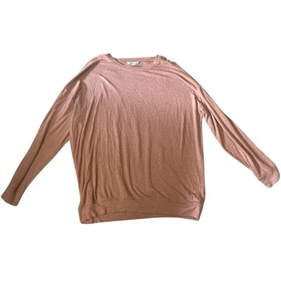 Suéter Athleta Tall Para Mujer Rosa Manga Larga Talla Grande Alto Foto 1 de 4