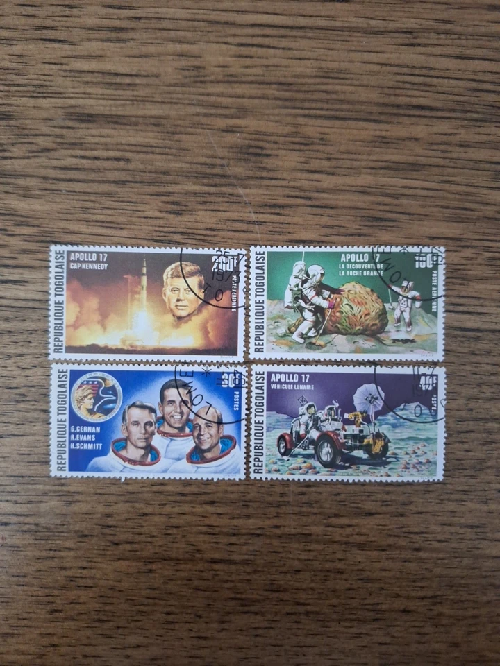 Apollo 17 Postage Stamps From The REPUBLIQUE TOGOLAISE - Image 1 of 1