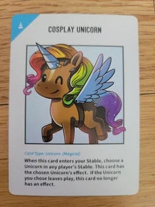 Unstable Unicorns COSPLAY UNICORN 1st printing convention exclusive card - Picture 1 of 1