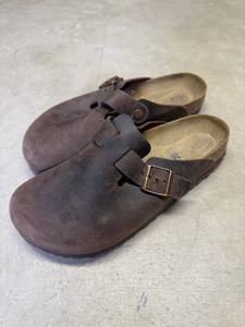 Birkenstock Habana Boston Clog aus geöltem Leder Größe 42 - Bild 1 von 5
