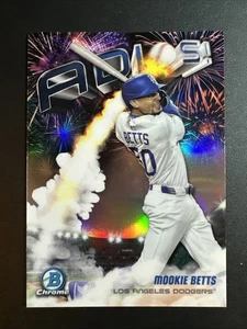 2025 Bowman Chrome Baseball Mookie Betts Adios #AD-15 Dodgers  - Bild 1 von 2