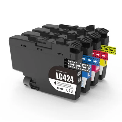 4 Ink Cartridges (Set) compatiblefor Brother DCP-J1200W & DCP-J1200WE - Image 1 of 4