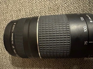 Canon EF 75-300mm f/4-5.6 III Telephoto Zoom Lens – Tested – Works Great - Picture 1 of 6