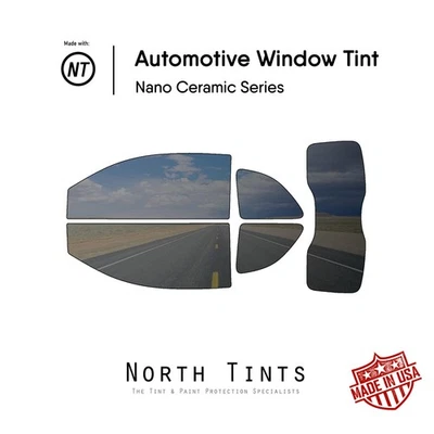 Película de tinte de ventana precortada nano cerámica vidrio para automóvil Fiat 500 2012-2017 cupé Foto 1 de 4