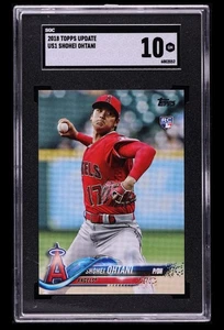 2018 Topps Update #US1 Shohei Ohtani Rookie SGC 10 RC Gem Mint - Picture 1 of 2