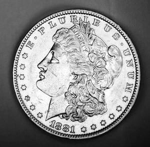 1881-o Morgan Silver Dollar. High Grade (Inventory A) - Picture 1 of 2