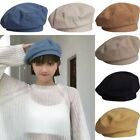 Classic Solid Color Cap French Style Beanie Artist Painter Hat Beret Hat