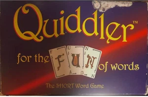 QUIDDLER Card Game - for the FUN of Words ~ The Short Word Game ~ Educational - Picture 1 of 1