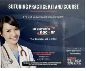 The Apprentice Doctor Suturing Practice Kit e corso, nuovo sigillato - Foto 1 di 3