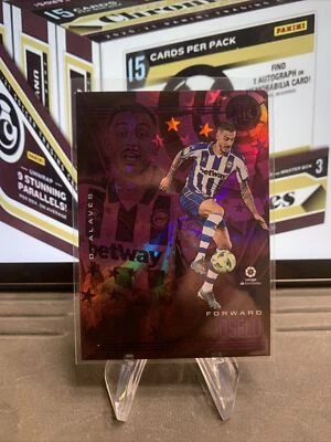 2020-21 Chronicles Soccer Illusions La Liga #22 Joselu Purple Astro - Image 1 of 2
