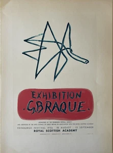 George Braque - Antique Lithograph, Created: 1959 Mourlot Studios Paris, France - Picture 1 of 4