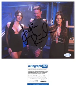 Jackie Redmond signed "WWE" 8x10 Photo n Hot SEXY Cathy Kelley CM Punk ACOA COA - Picture 1 of 6