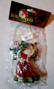 Santa World Kurt S. Adler Weihnachtsmann Ornament H3570 Neu - Bild 1 von 2