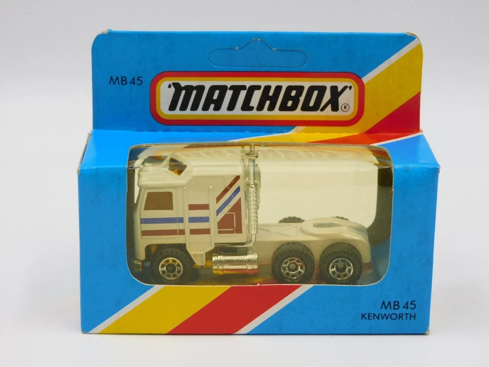 Matchbox Superfast Kenworth cabover aerodyne Macau 80s MB-45 in BLUE BOX - Immagine 1 di 3