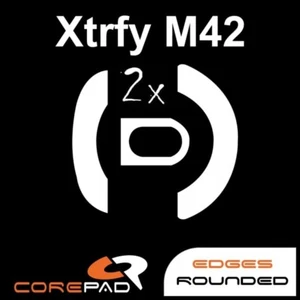 Corepad Skatez XTRFY M42 Souris Pieds Patins Remplacement Hyperglides PTFE - Picture 1 of 1