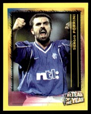 Panini Scottish Premier League 2000 Sergio Porrini The Team of the Year No. 419