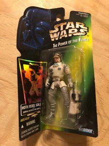 Hoth Rebel Soldier Star Wars Power Of The Force Action Figure Toy Kenner 96' TB3 - Picture 1 of 3