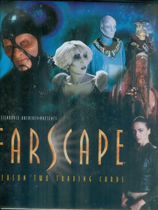 Farscape Trading Card Set Season 2 Binder with promo and Autograph Cards