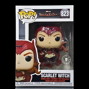 Funko Pop + Protector! Marvel #823 WandaVision - Scarlet Witch *Mint in Stock* - Picture 1 of 12