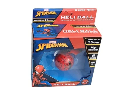 Marvel Spider-Man HELI BALL - Indoor Ages 10+ New-Boxed-Flies Up To 15 Feet - Image 1 of 4