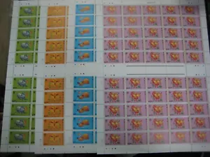 1997 Hong Kong Year of Ox Stamps Full Sheet FOLDED - Picture 1 of 1