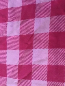 Pink Buffalo  plaid mask masks face cover reversible men women teen child school - Bild 1 von 1
