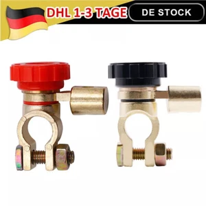 12/24V 2x Trenner Unterbrecher Haupt Trenn Schalter Pol Klemme Auto KFZ Batterie - Bild 1 von 7