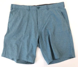 Mountain & Isles Men's Blue Flat Front Casual Shorts Size 40 - Picture 1 of 4