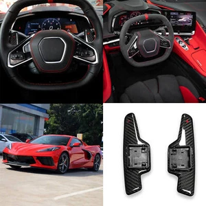Reemplazo de paleta de cambio de volante de carbono para Chevrolet Corvette C8 2020-2023 - Imagen 1 de 11