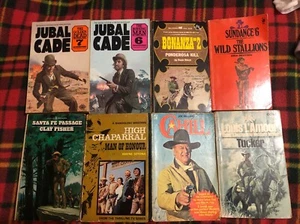 8x Vintage Western📕Dean Owen/Louis L’Amour/Charles Pike/Clay Fisher/Joe Millard - Picture 1 of 17