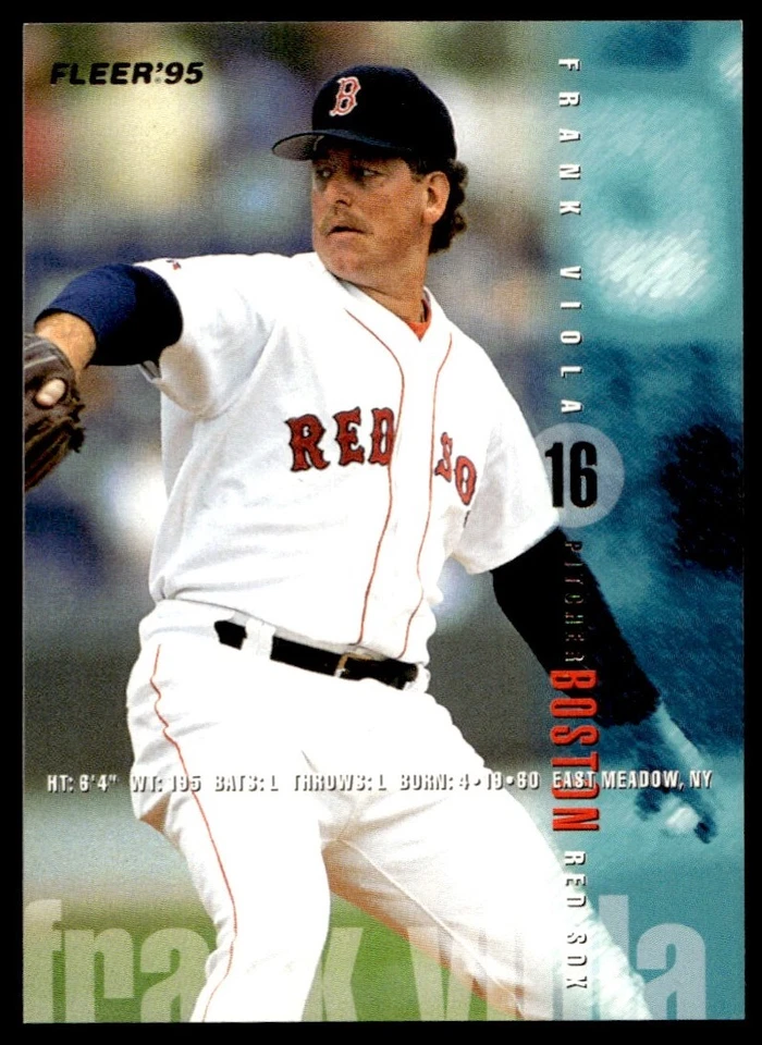 1995 Fleer Frank Viola Boston Red Sox #43 - Image 1 of 2