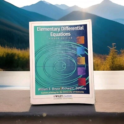 Elementary Differential Equations by Patel & Paulk B2GOF - Image 1 of 4