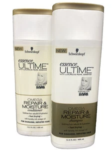 shwarzopf essence ultime repair/moisture shampoo & conditioner 13.5oz ea - Picture 1 of 3