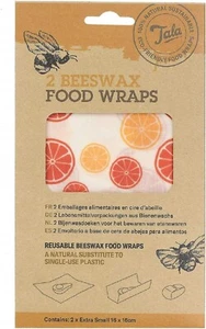 2x Tala Natural Organic Reusable Beeswax Food Wraps Roll Paper Bees Wax NEW - Picture 1 of 11