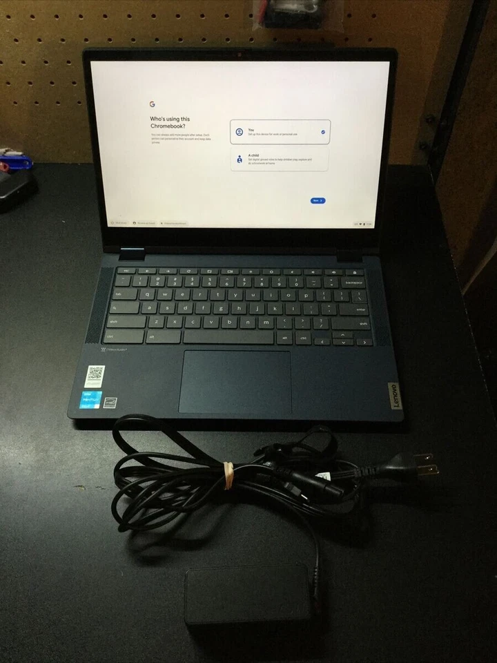 Lenovo Chromebook Flex 13” Intel Core i3-10110U, 4GB RAM, 64GB Almacenamiento, Touch D Foto 1 de 1