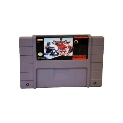 Super Nintendo SNES Game Capcom’s NHL Stanley Cup Video Game  - Image 1 of 4