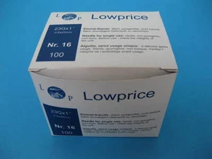 Kanüle Kanuelen 0,9x40 - 0,8x40 - 0,7x30 - 0,6x30 - 0,6x25 mm 100 Stk ab 3,00€ - Bild 1 von 5