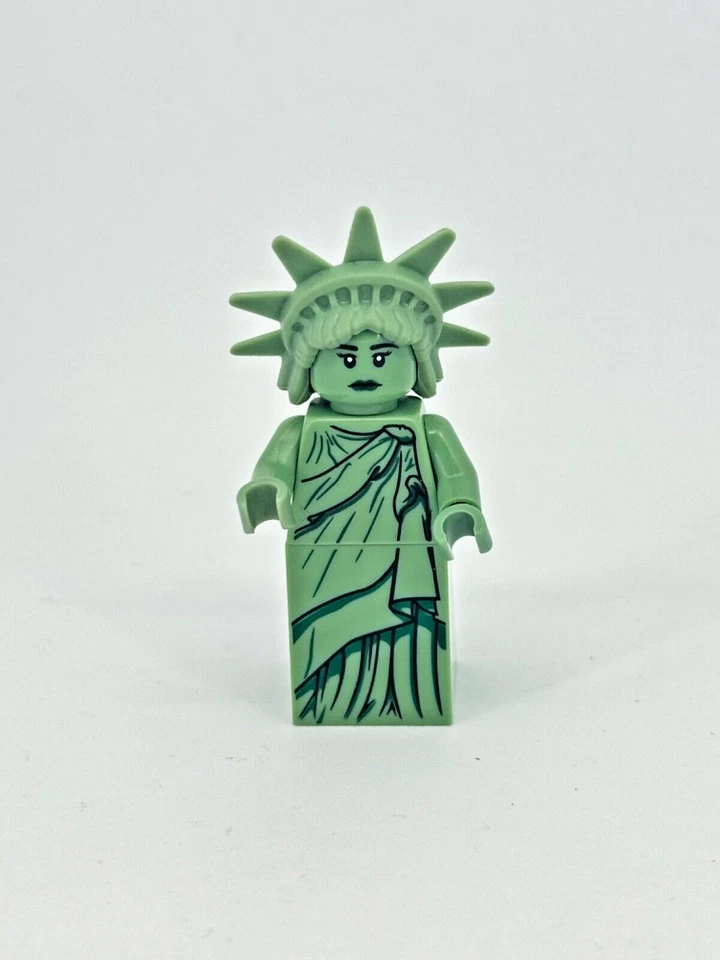 Lego Minifigur Sammlerstück Serie 6 Dame Freiheitsstatue toller Zustand COL084a - Bild 1 von 1
