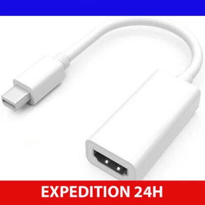 Port Mini Display Dp vers HDMI Câble Adaptateur pour Mac Macbook Pro - Image 1 of 4