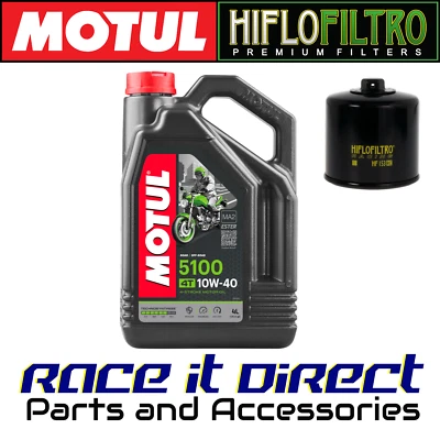 Oil and Racing Filter Kit Hiflo For Ducati 750 748 F1 LAGUNA SECA 87 10W40 4L - Image 1 of 4