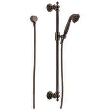 Brizo Traditional 85710-RB Venetian Bronze Hand Shower with Slide Bar