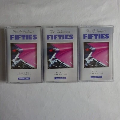 The Fabulous Fifties Back to the Fifties 3Cassette Various Artists - Image 1 of 4