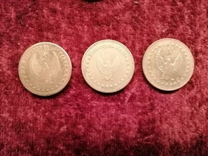 6 St. Token Münzen Weiterspielmarke Nova, Merkur, Löwen, Bally Wulff - Bild 1 von 1